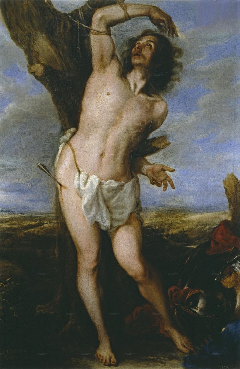 Svatý Šebestián, 1656 od Don Juan Carreno de Miranda