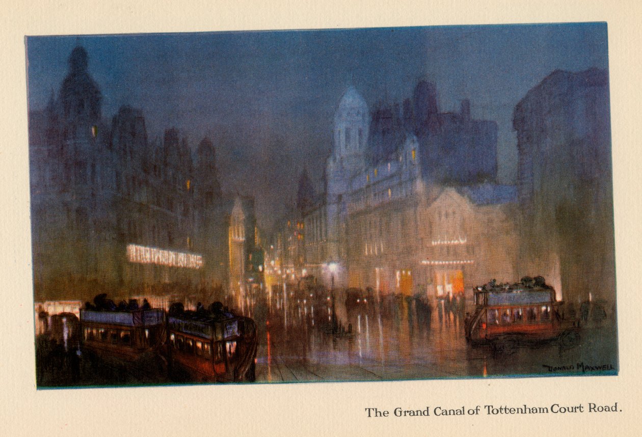 The Grand Canal of Tottenham Court Road, z 