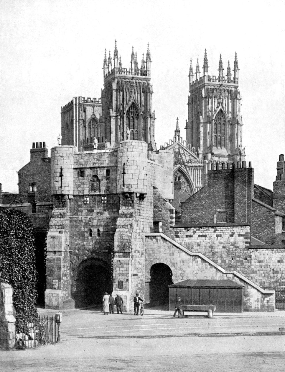 Bootham Bar, York, Severní Yorkshire, 1924-1926. od Donald McLeish