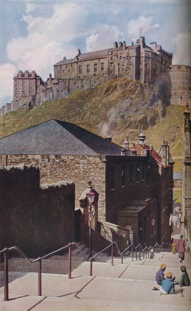 Edinburgh, třicátá léta 20. století od Donald McLeish