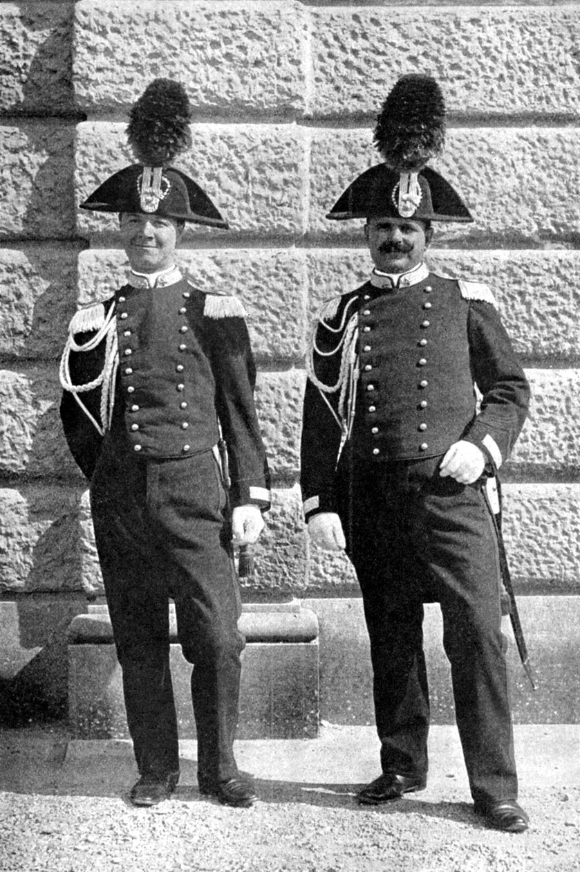Dva italští policisté, 1922. od Donald McLeish