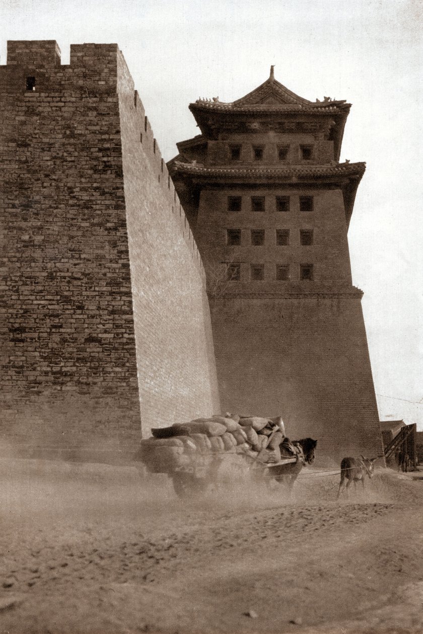 Brána Hsi Chih, Peking od Donald Mennie