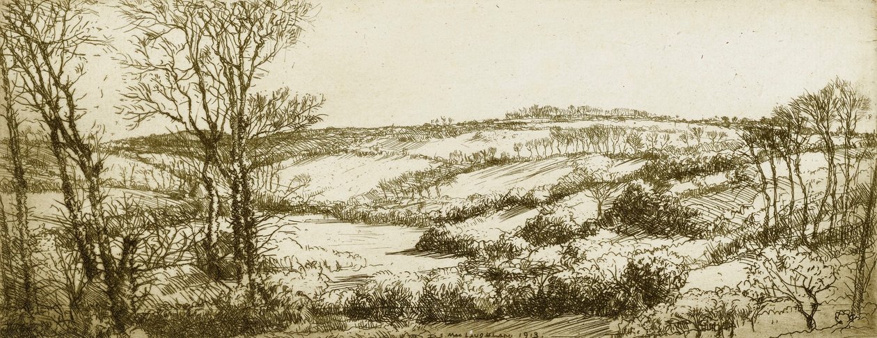 Cornish Landscape no. 1 od Donald Shaw MacLaughlan