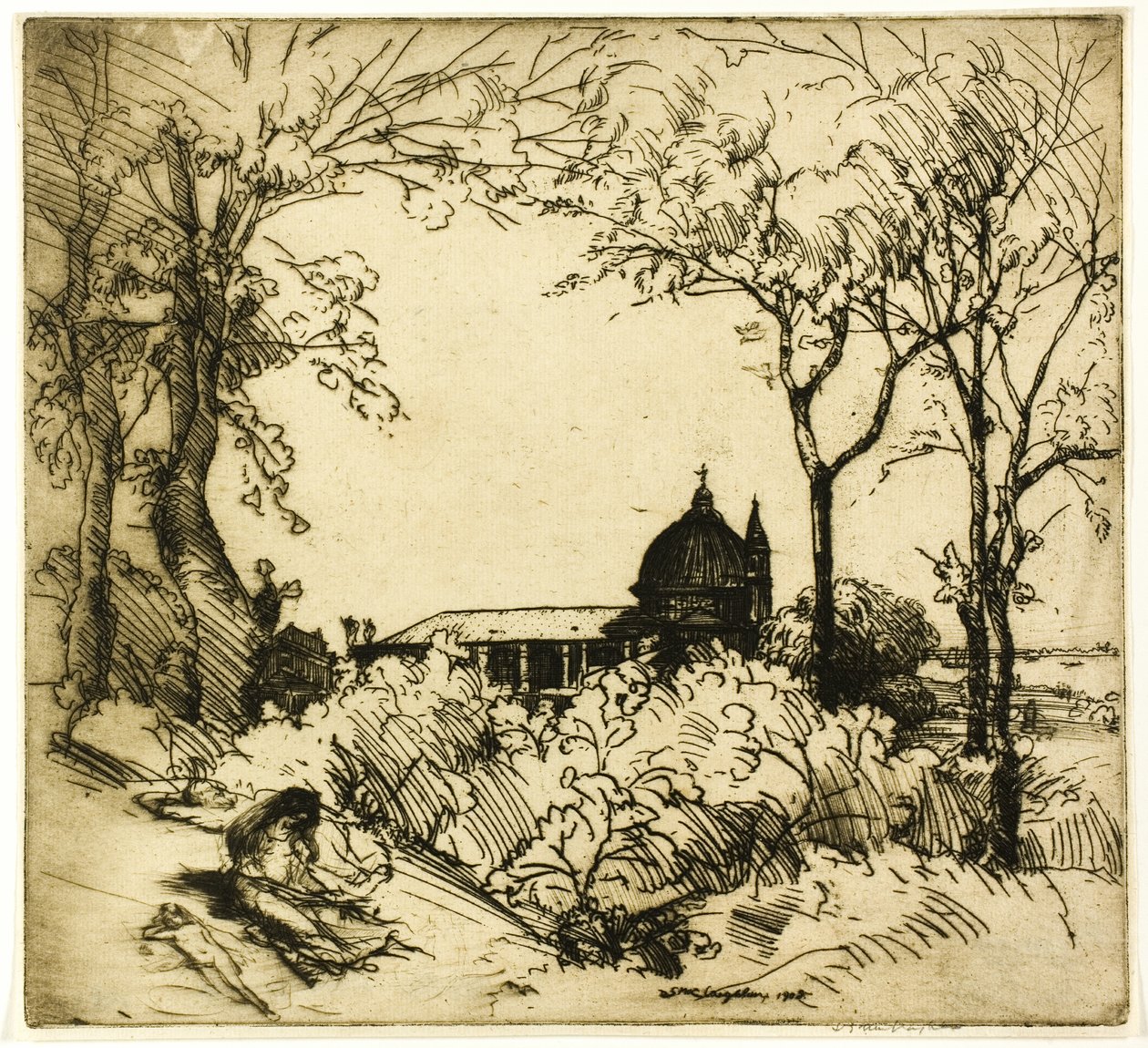Idylka, Benátky od Donald Shaw MacLaughlan