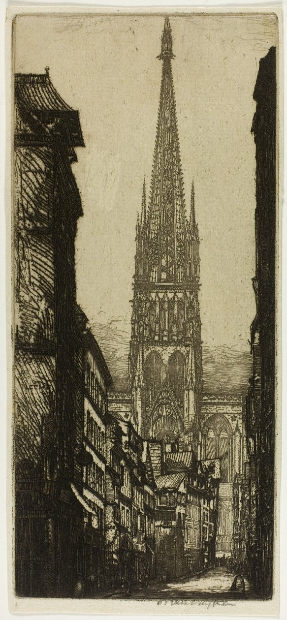 La Fleche, Rouen od Donald Shaw MacLaughlan