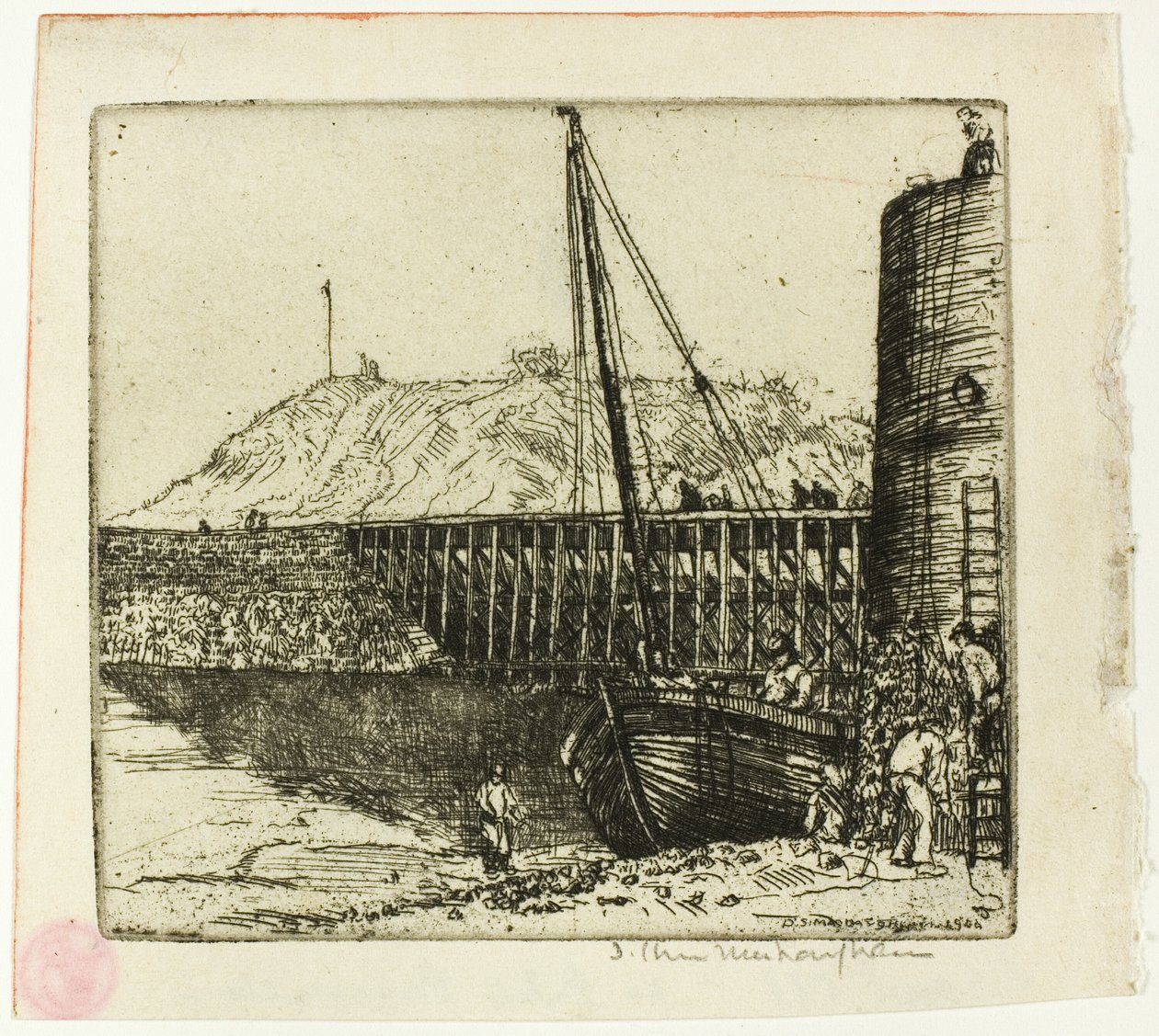 Brána, Boulogne od Donald Shaw MacLaughlan