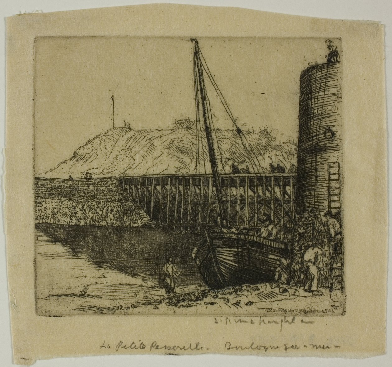 Brána, Boulogne od Donald Shaw MacLaughlan