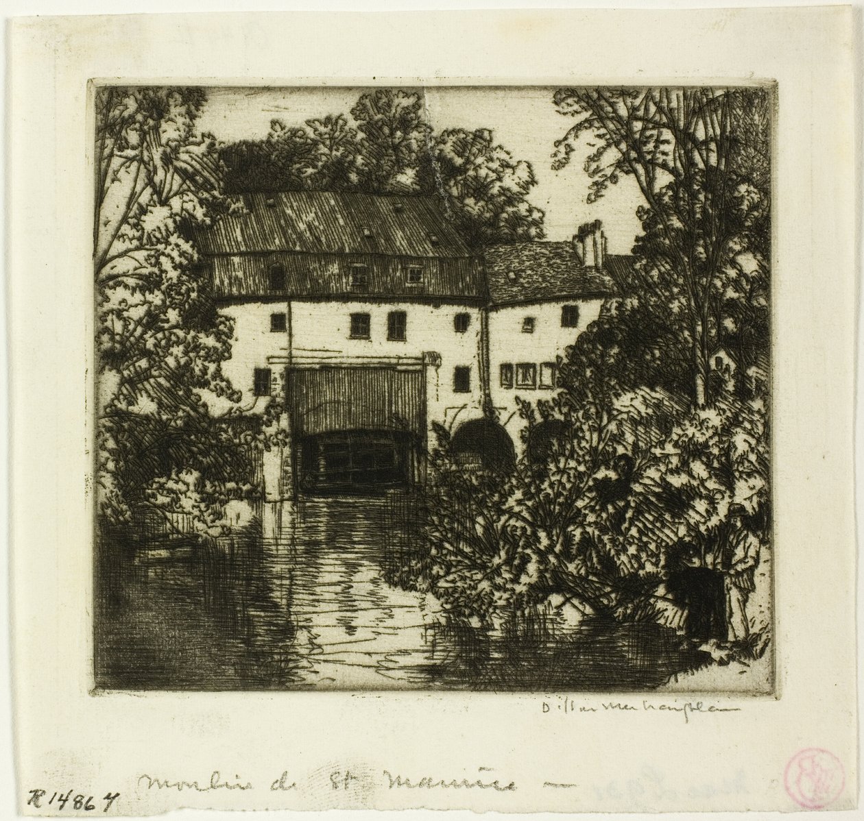 Moulin St. Maurice od Donald Shaw MacLaughlan