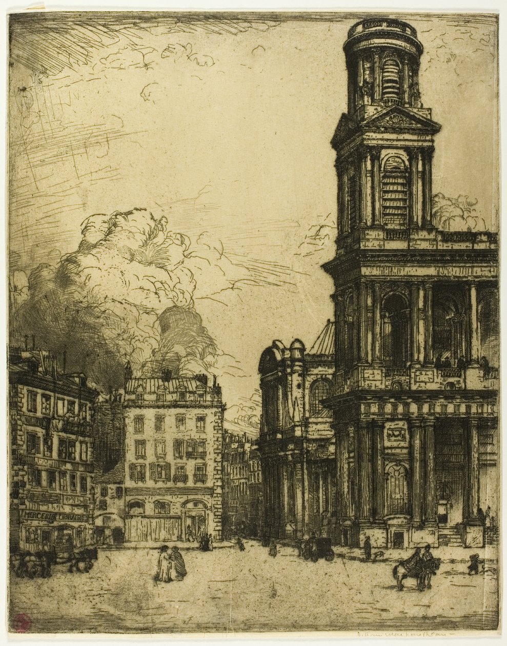 Saint Sulpice, Paříž: Velká věž od Donald Shaw MacLaughlan