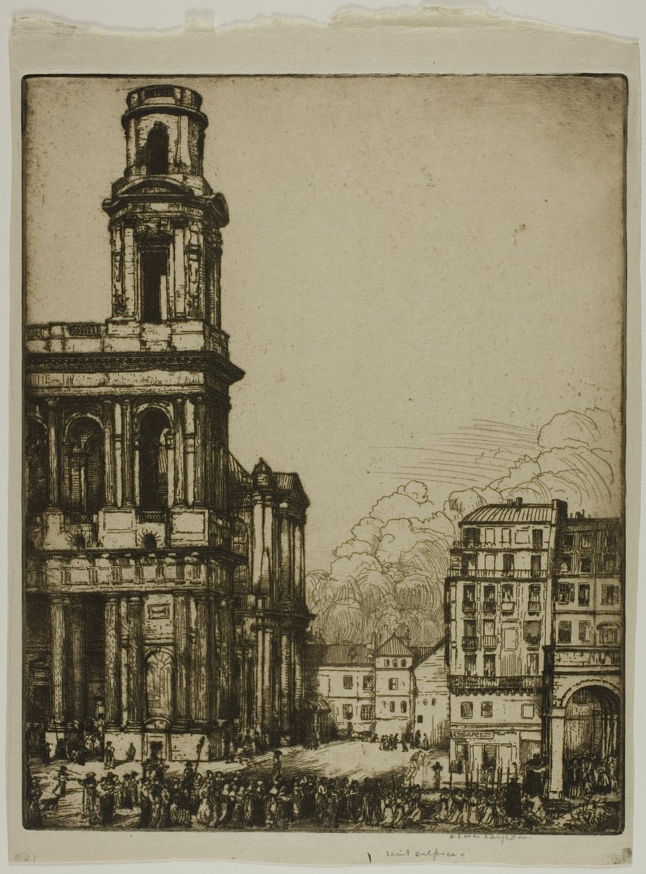 Saint Sulpice, Paříž: Malá věž od Donald Shaw MacLaughlan