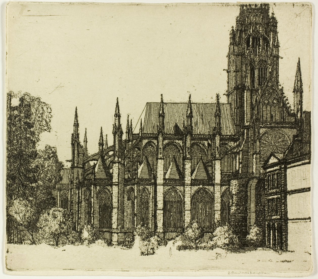 Svatý. Ouen, Rouen od Donald Shaw MacLaughlan