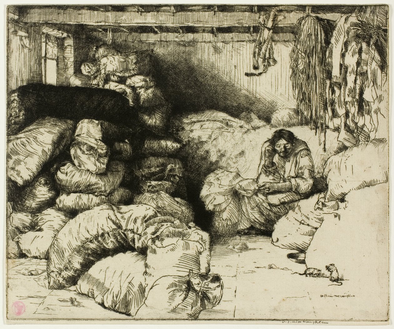 Prodejce spících hadrů od Donald Shaw MacLaughlan