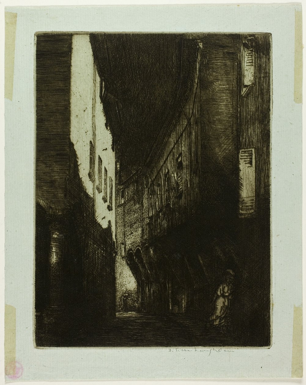 Přes San Vitale, Bologna od Donald Shaw MacLaughlan
