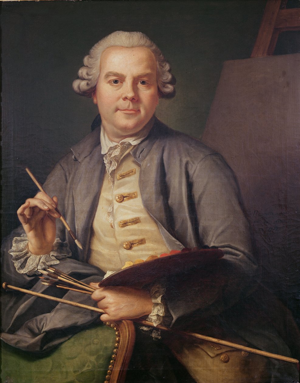 Autoportrét, 1758 od Donat Nonotte