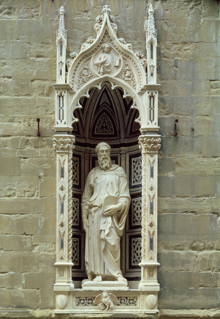 Svatý Marek, 1413 (mramor) od Donatello