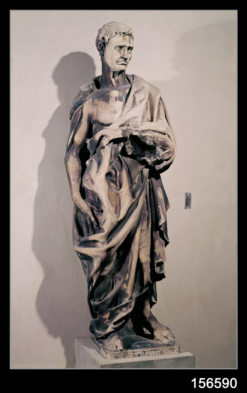 Prorok Jeremiáš, 1423-27 od Donatello