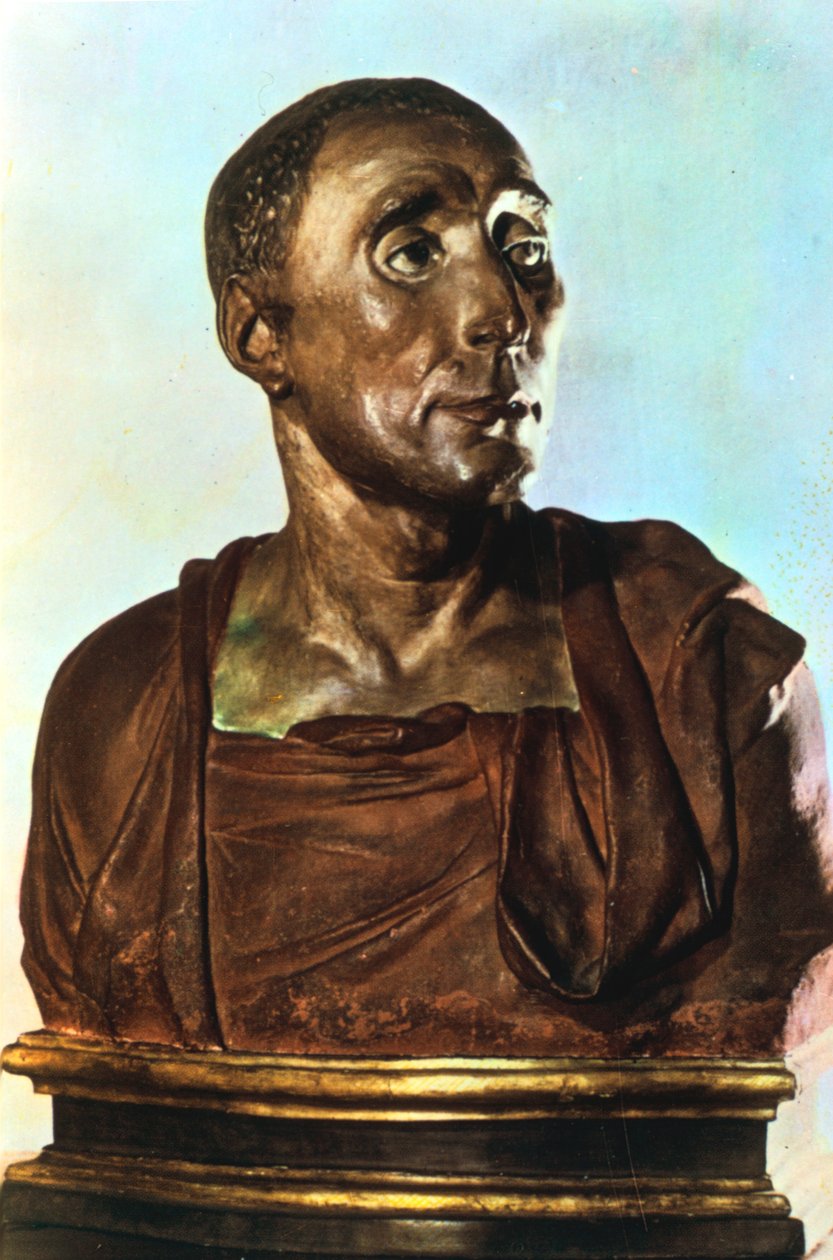 Busta Niccola da Uzzana, c1430 od Donatello
