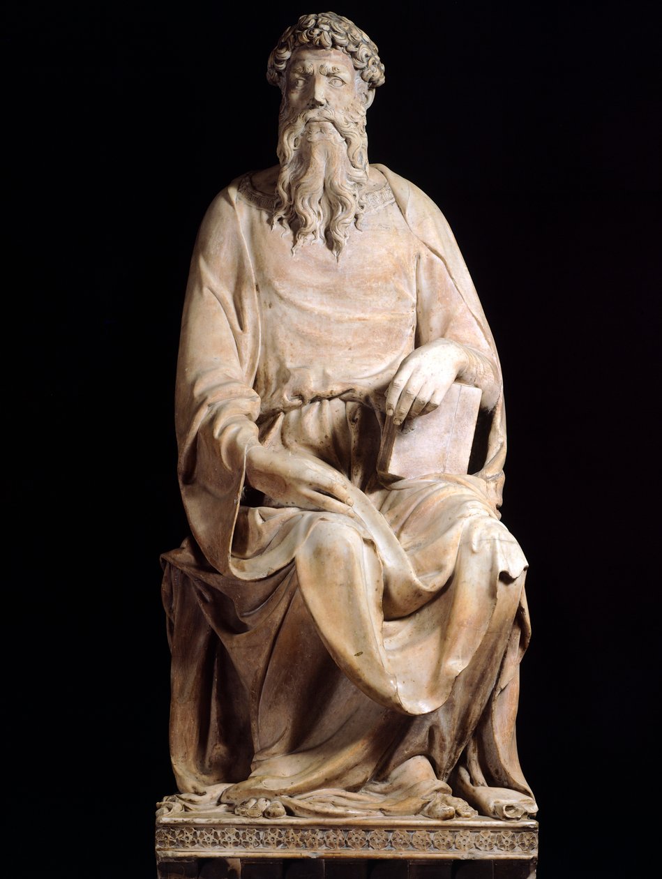 St John Evangelist, od Donatellircy 1386-1466) od Donatello
