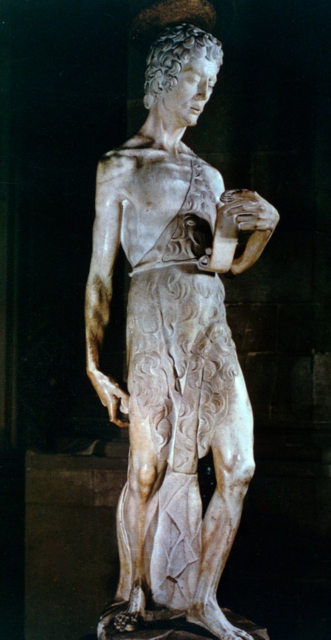 Svatý Jan Křtitel, c1420-1460 od Donatello