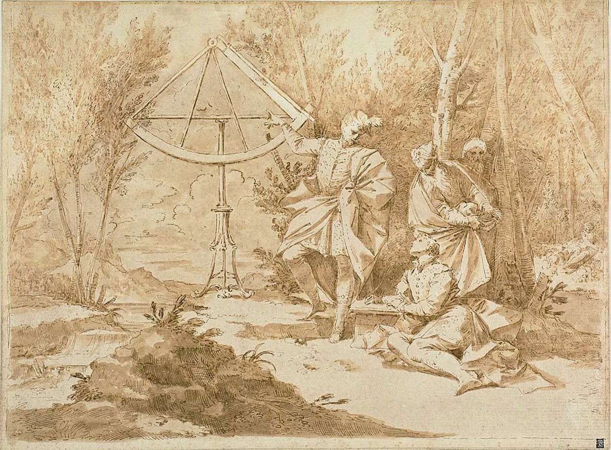 Astronomové od Donato Creti
