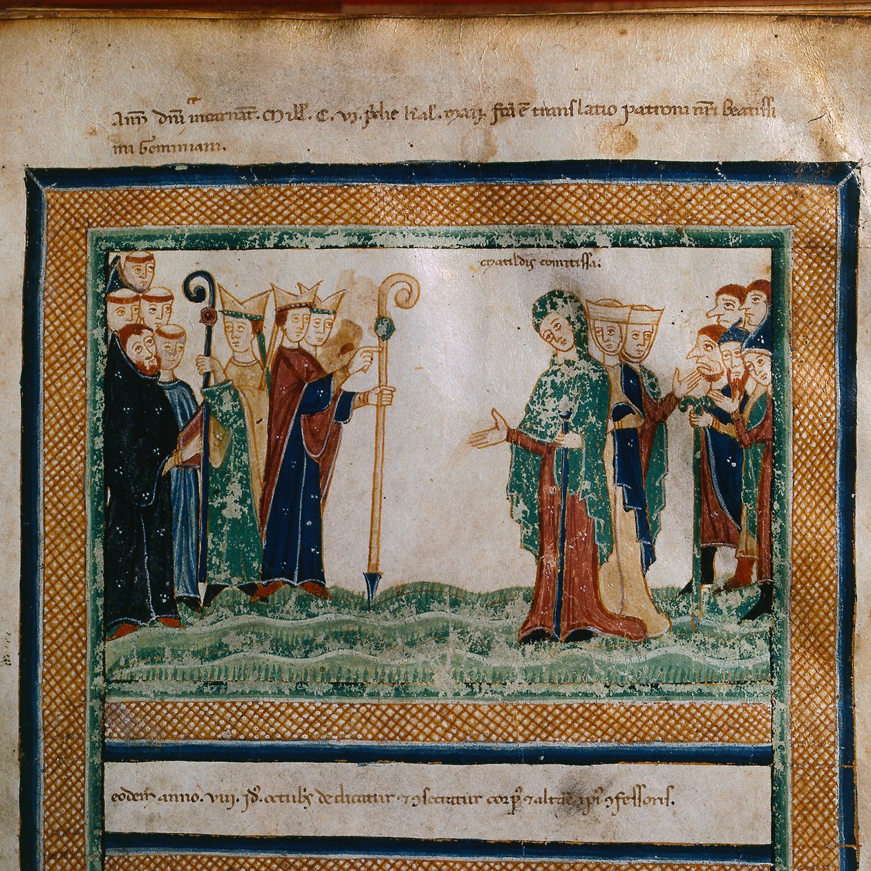 Matilda z Toskánska Od: Vita Mathildis di Donizone di Canossa, mezi 1111 a 1115 od Donizone di Canossa