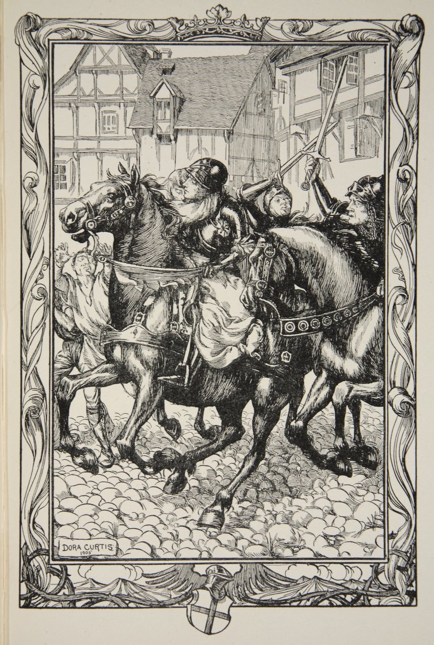 Rushed Upon the Atonished Throng, ilustrace z 