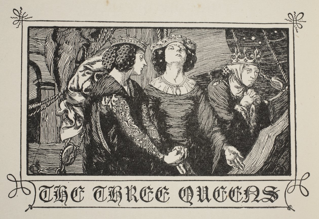 Tři královny, ilustrace z 