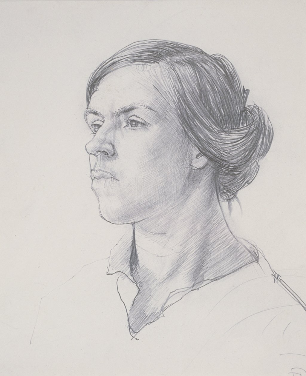 Hlava mladé ženy, kolem roku 1914 od Dora Carrington