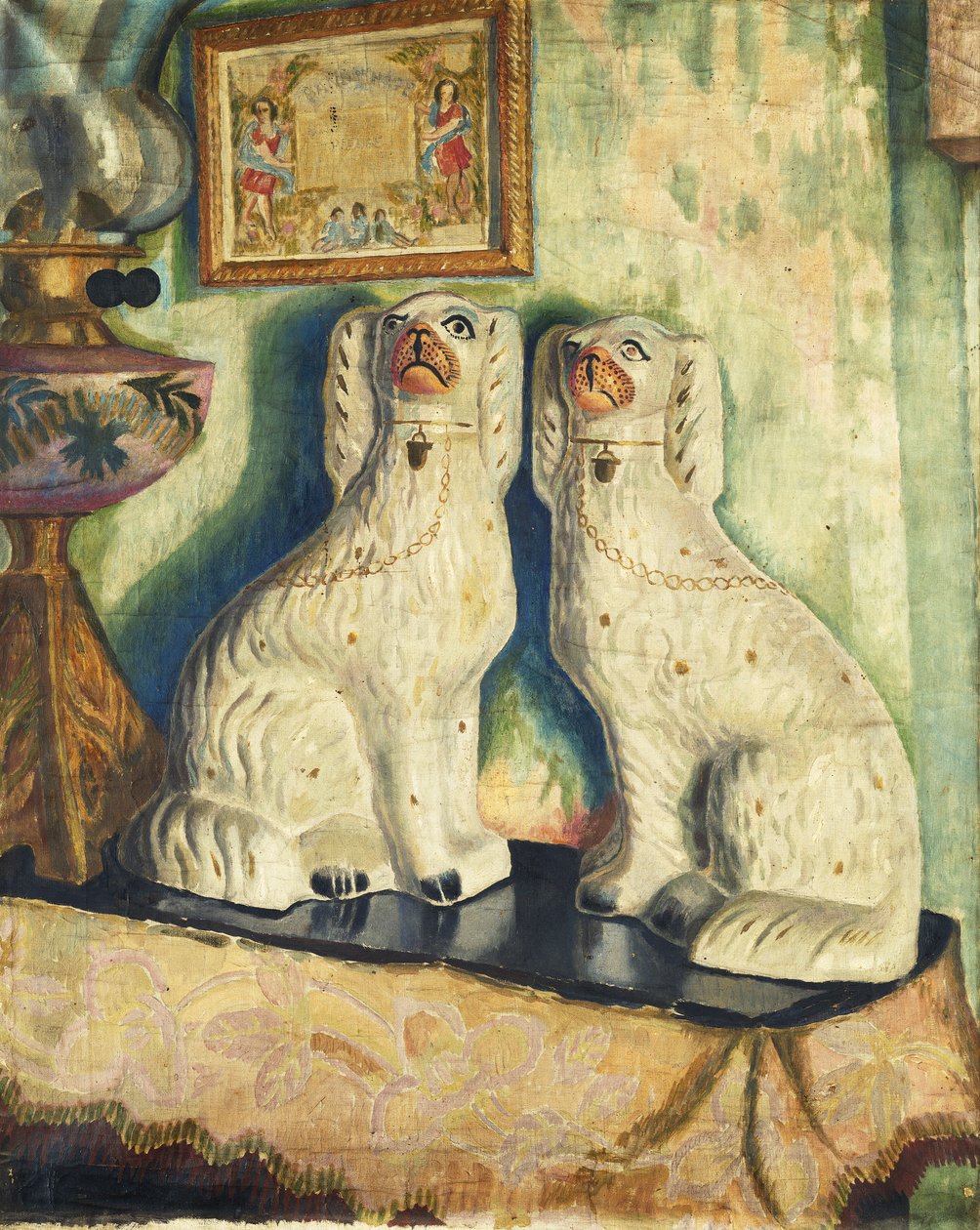 Stafordšírští psi, c. 1928 od Dora Carrington