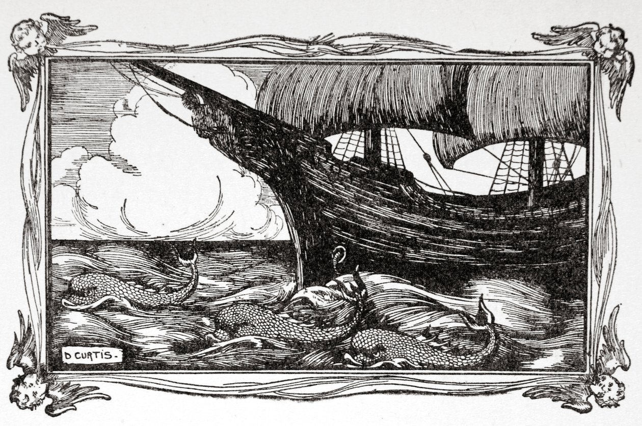 "Kouzelný lektvar", 1905. od Dora Curtis