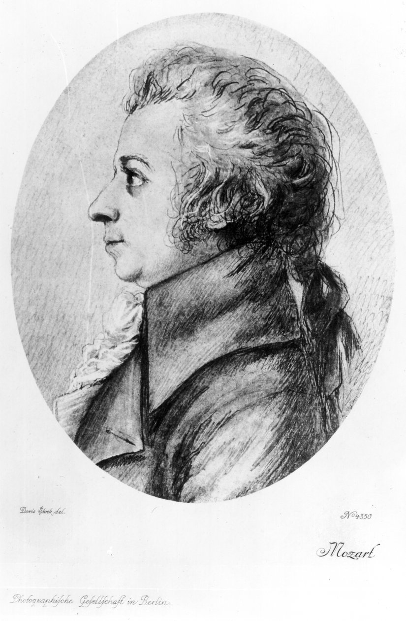 Wolfgang Amadeus Mozart od Doris Stock