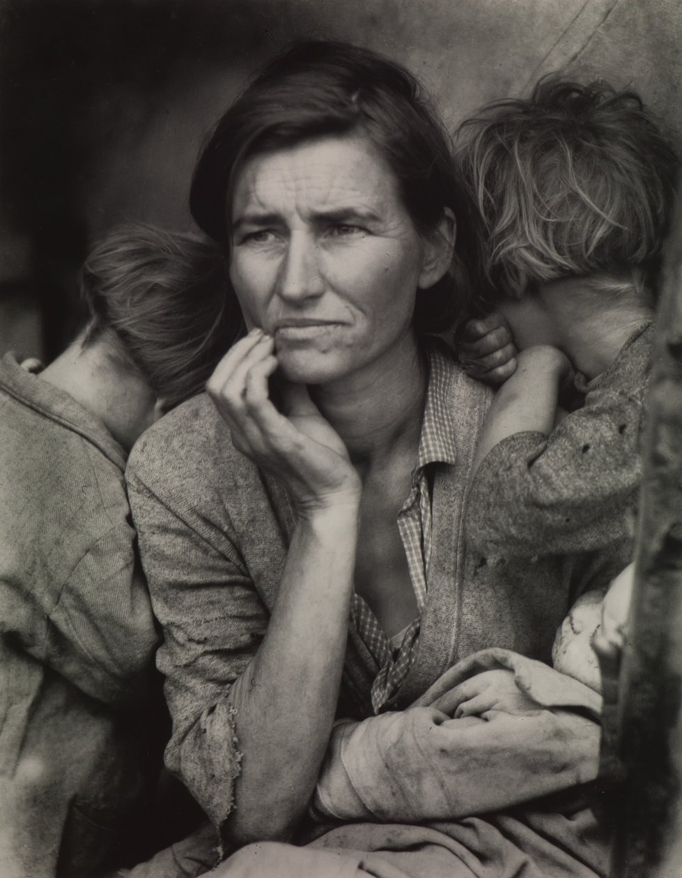 Migrující matka, Nipomo, CA od Dorothea Lange