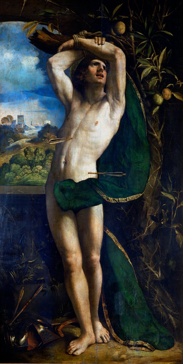 Svatý Šebestián od Dosso Dossi