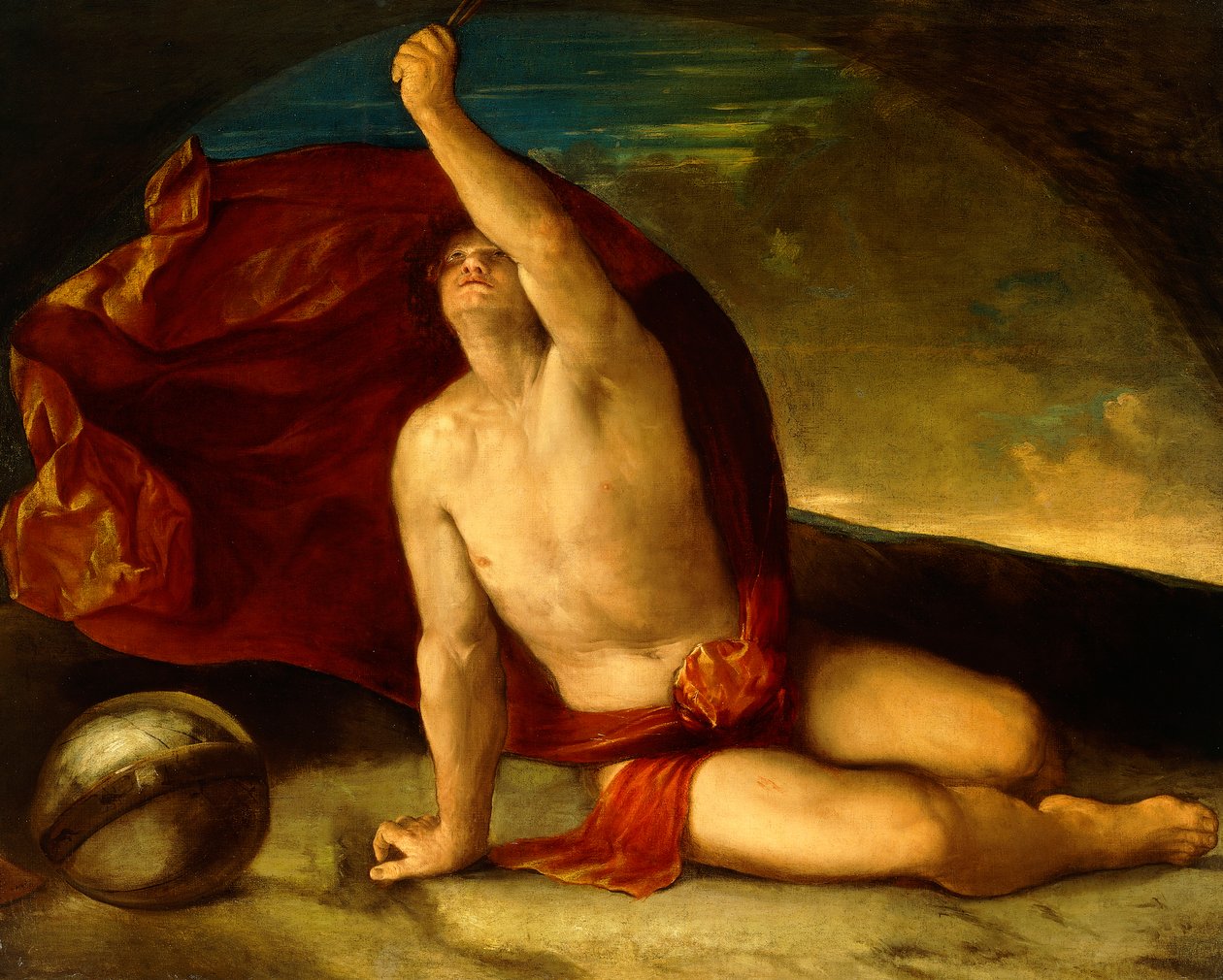 Personifikace astronomie, c.1520-29 od Dosso Dossi