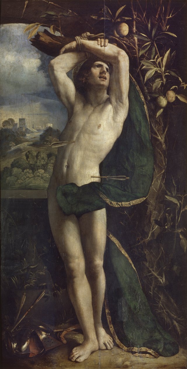 Svatý Šebestián od Dosso Dossi