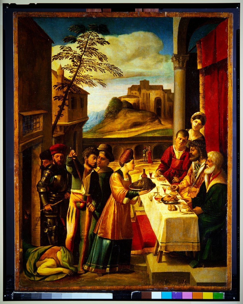 Salome s hlavou Jana Křtitele (panel) od Dosso Dossi