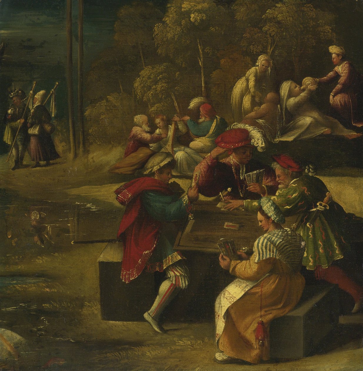 Tarotové karetní hry, cca 1518 od Dosso Dossi