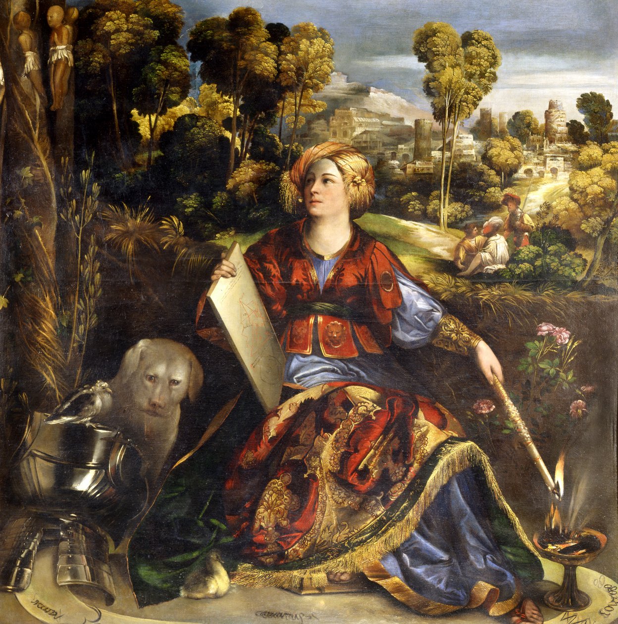 The Sorceress Circe nebo Melissa od Dosso Dossi