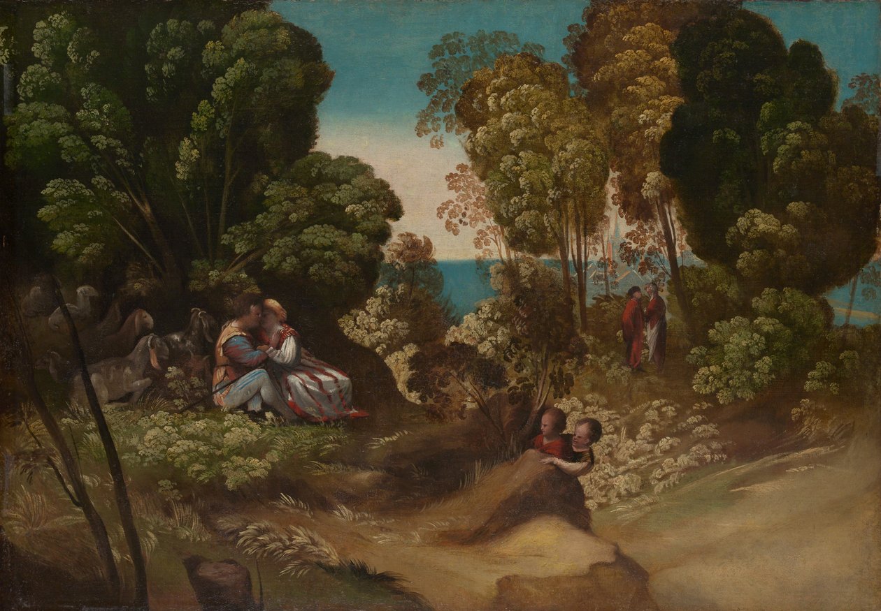 The Three Ages of Man, cca 1515-20 (olej na plátně) od Dosso Dossi