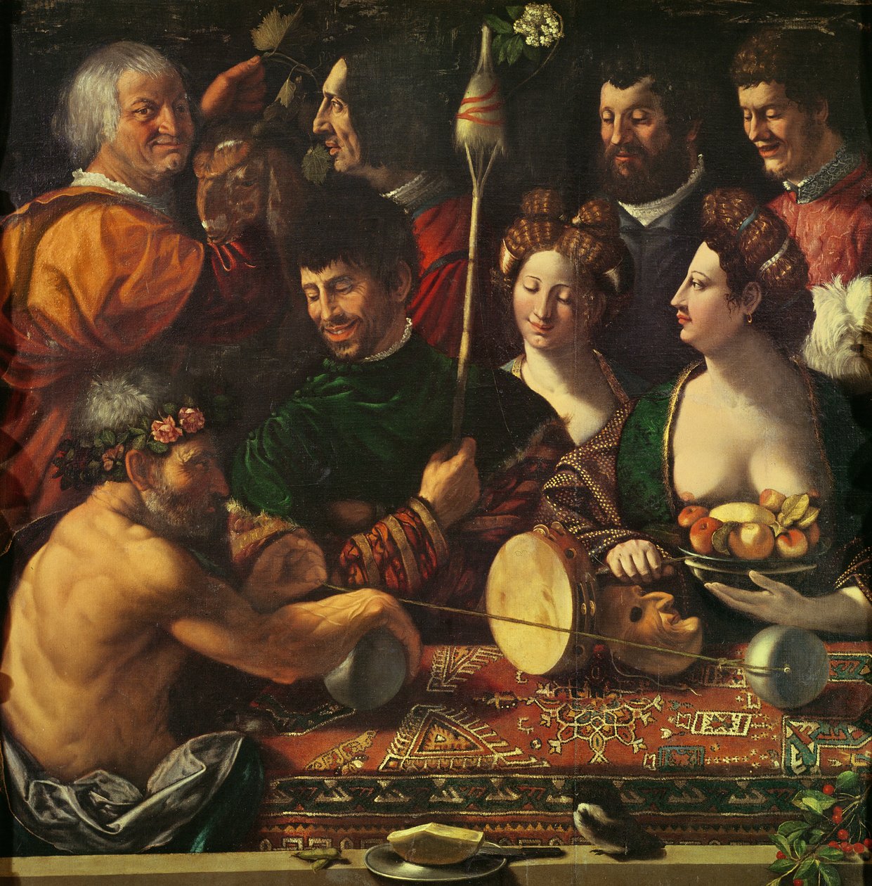 Čarodějnictví nebo alegorie Herkula, kolem roku 1535 od Dosso Dossi