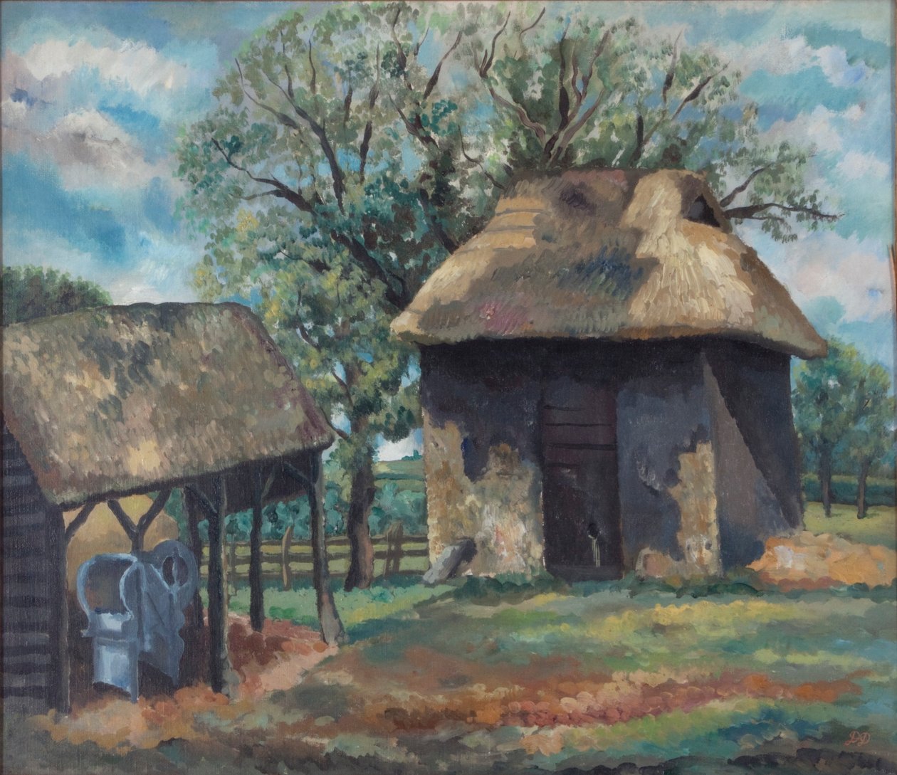 "Černá stodola", 1863-1932 od Douglas Davidson