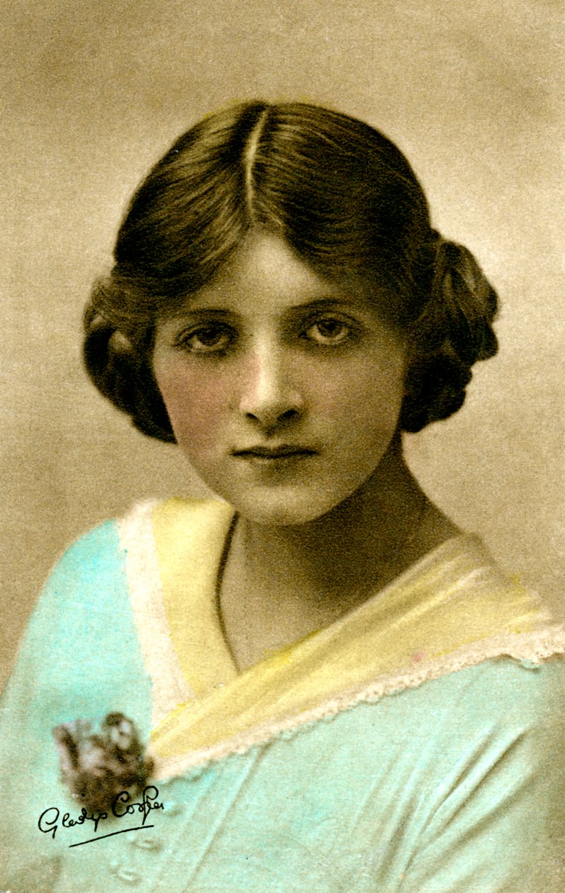 Gladys Cooper 1888-1971, anglická herečka, začátek 20. století. od Dover Street Studios