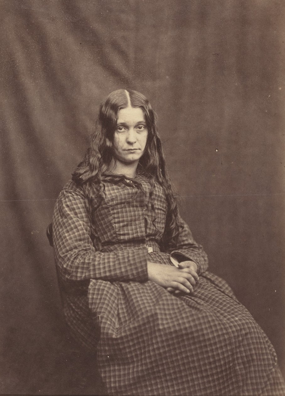 Žena, Surrey County Asylum, c. 1855. od Dr Hugh Welch Diamond