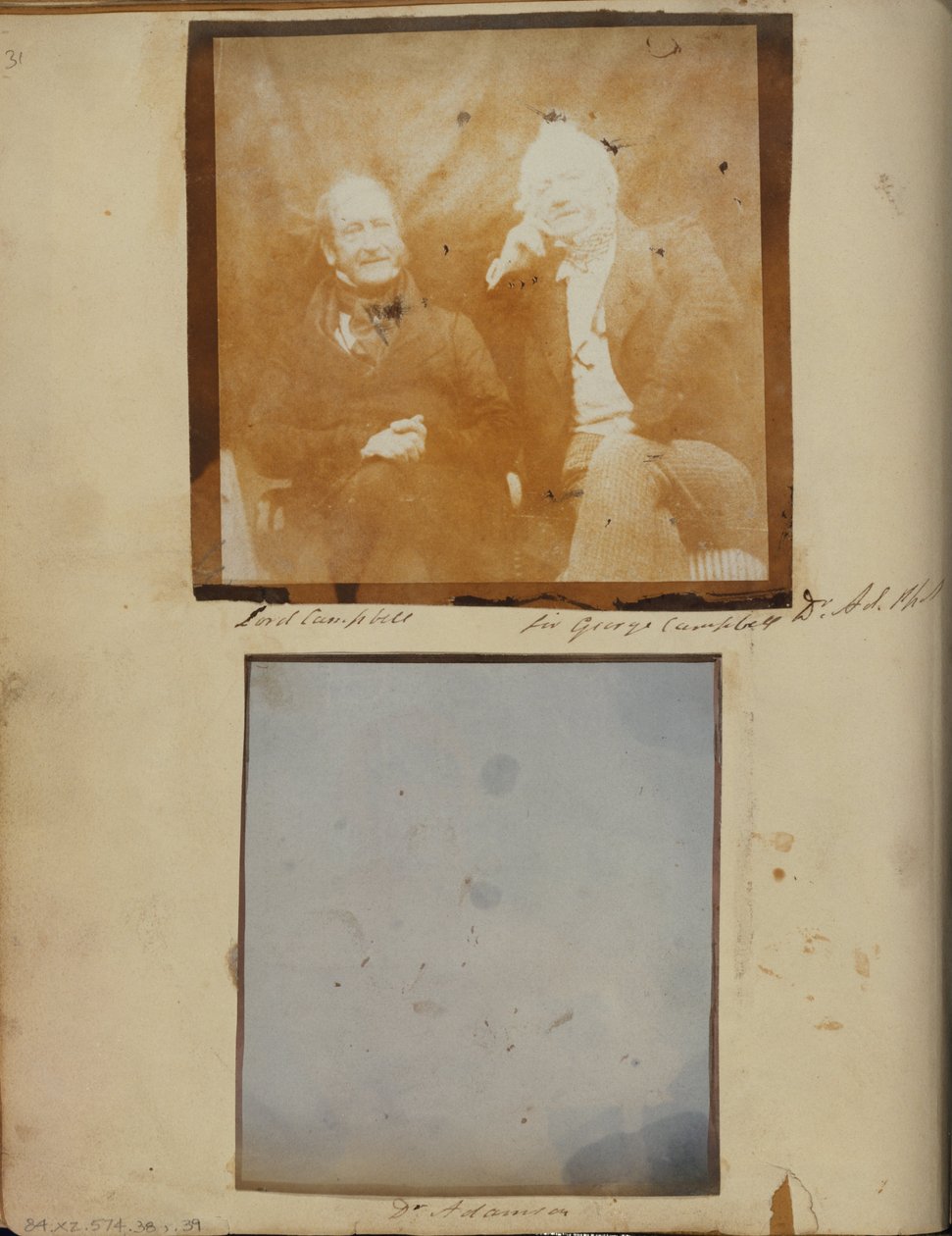 Lord Campbell a Sir George Campbell od Dr. John Adamson