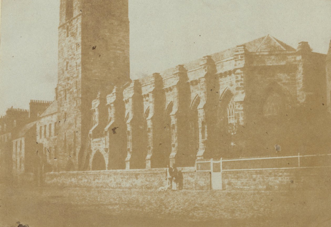 Kaple sv. Salvátora, St. Andrews z jihozápadu. od Dr. John Adamson