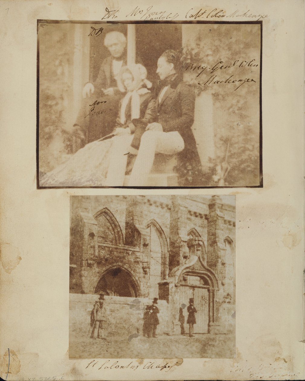 Jižní vchod do kaple sv. Salvátora, St. Andrews od Dr. John Adamson