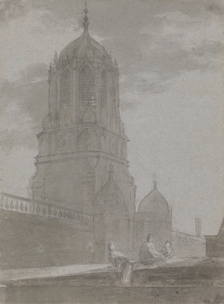 Tom Tower, Christ Church, Oxford od Dr. William Crotch