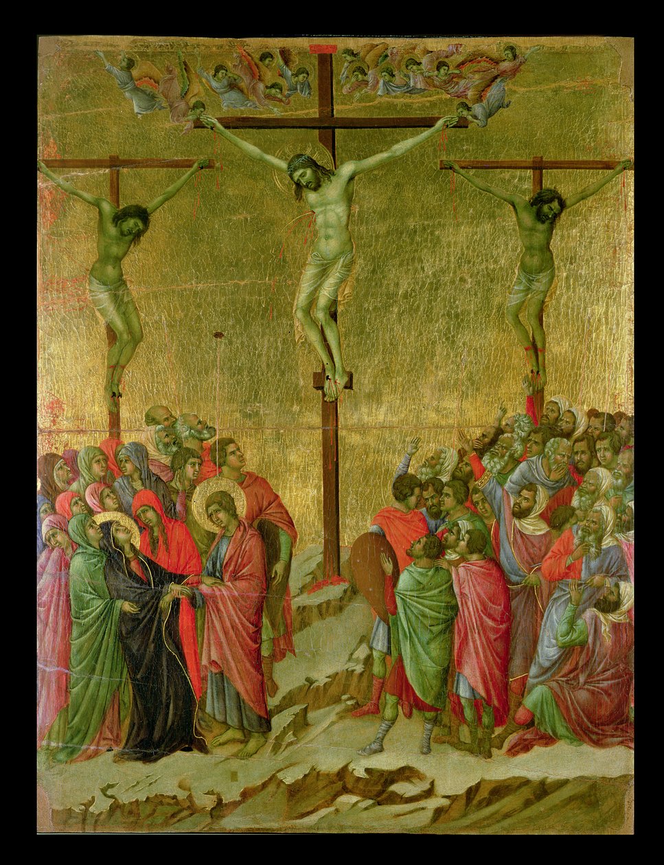 Ukřižování, 1308-11 (tempera) od Duccio di Buoninsegna