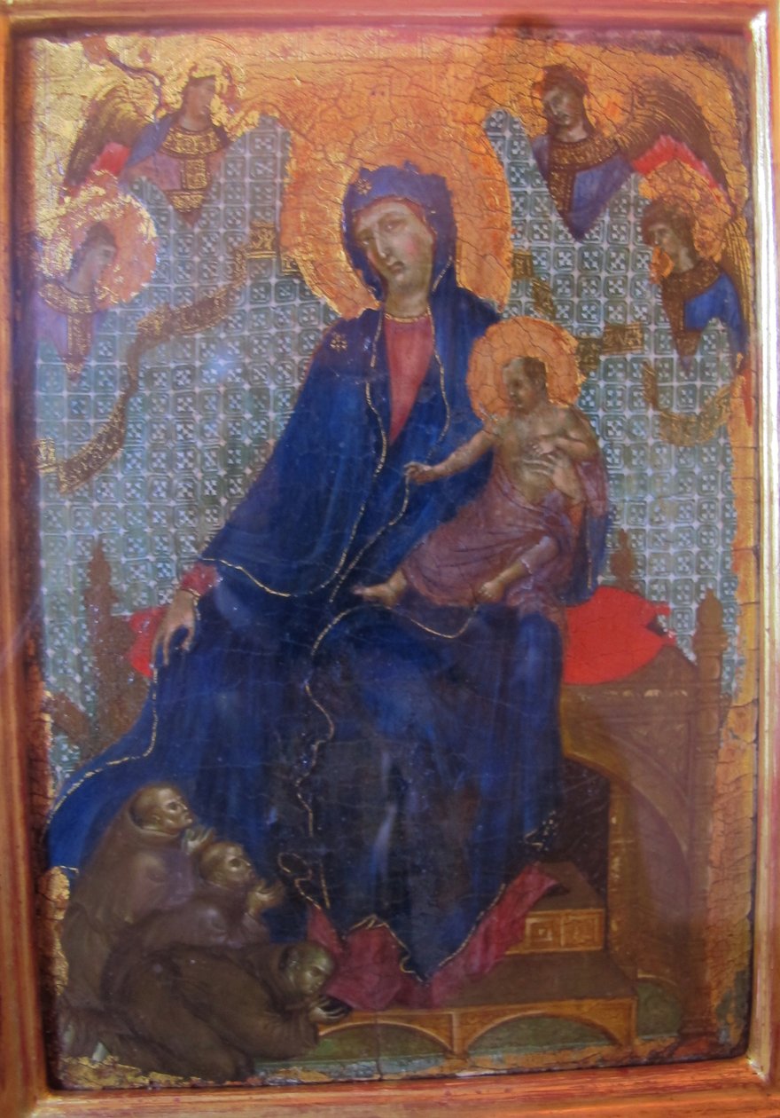 Duccio di buoninsegna, Františkánská madona 02 od Duccio di Buoninsegna