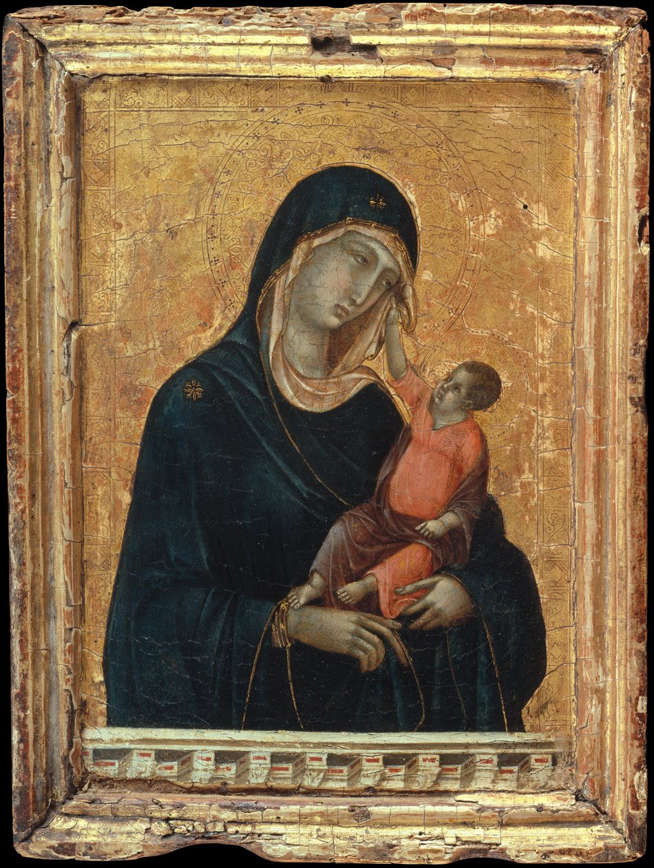 Madona s dítětem od Duccio di Buoninsegna